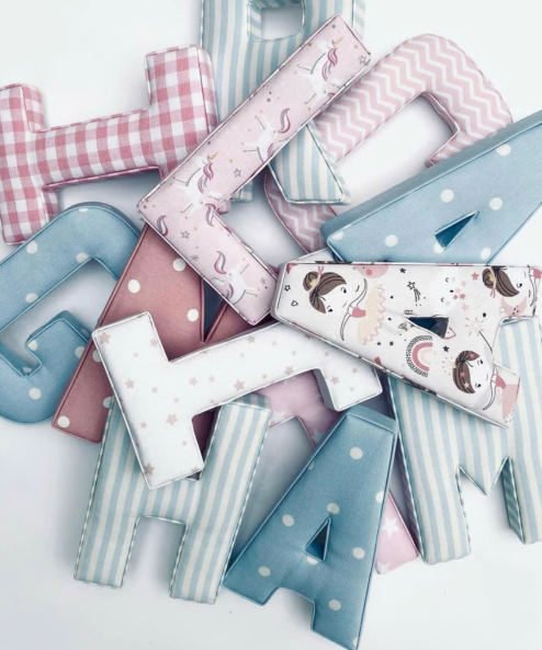 CUSTOM FABRIC LETTERS