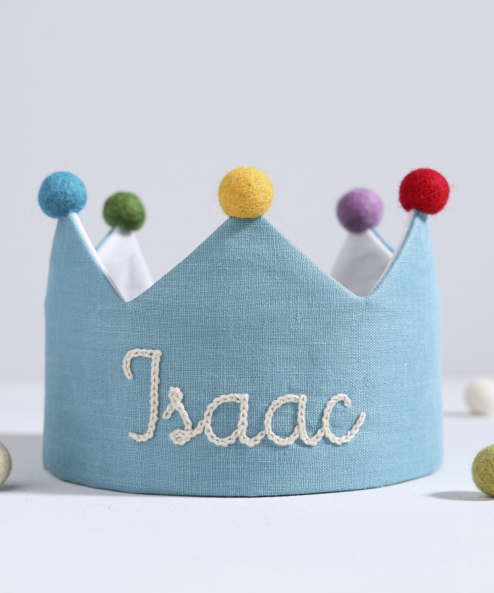 Cream Custom Birthday Crown